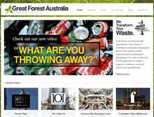 Tablet Screenshot of greatforest.com.au